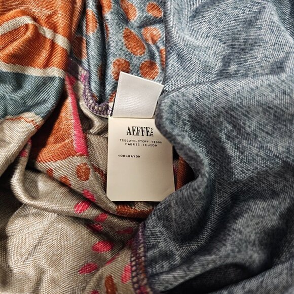 Pollini Made in Italy Cowl Neck Top Blouse Shirt Women Size 8 Long Sleeve - Picture 15 of 15